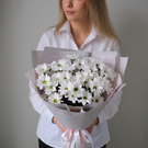 Букет из 5 хризантем