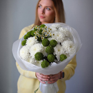 Букет из хризантем микс