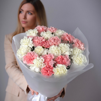 Букет из 25 диантусов